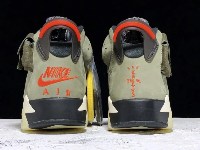 Bmlin x 6 Air Travis Olive Medium CN1084-200 Scott Jordan 0716